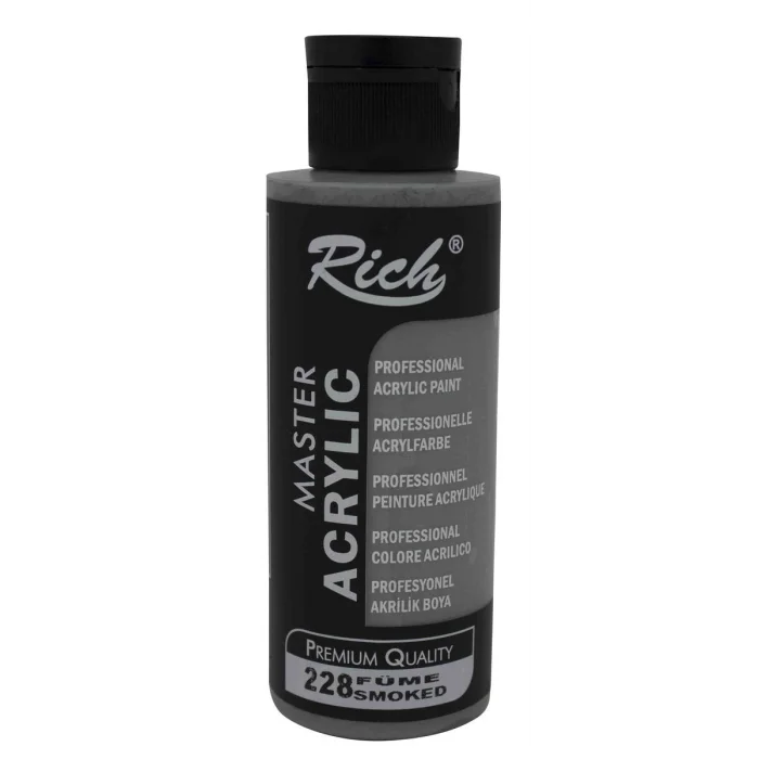 Rich Master Akrilik Boya 120 cc. 228 Füme