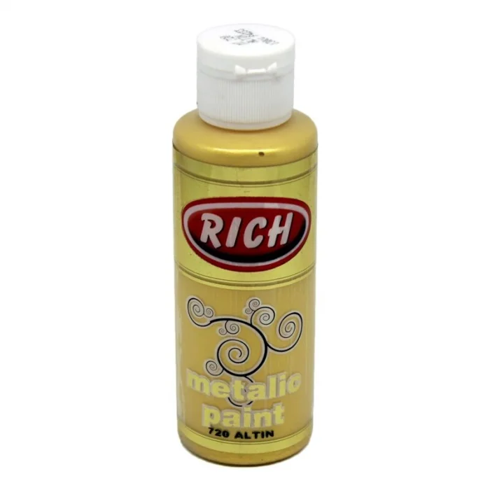 Rich Metalik Akrilik Boya 120 cc. 720 ALTIN