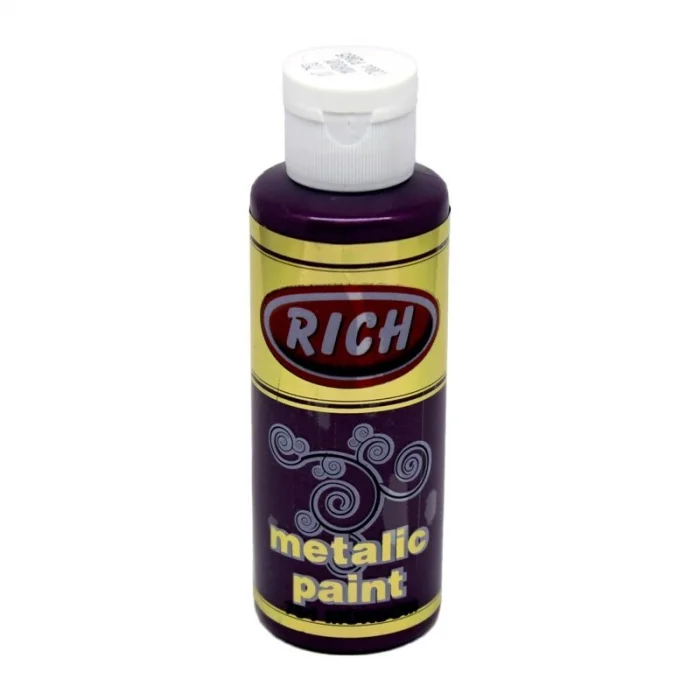 Rich Metalik Akrilik Boya 120 cc. 751 MÜRDÜM