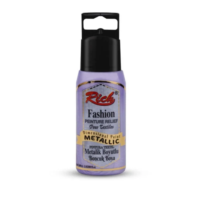 Rich Metalik Boyutlu Boya 60 cc. 402 LİLA