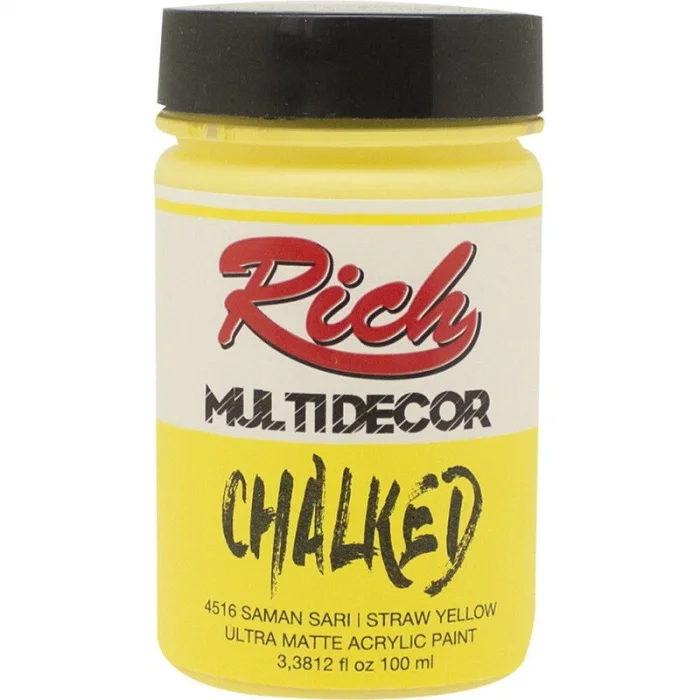 Rich Multi Decor Chalked Akrilik Boya 100 cc. 4516 SAMAN