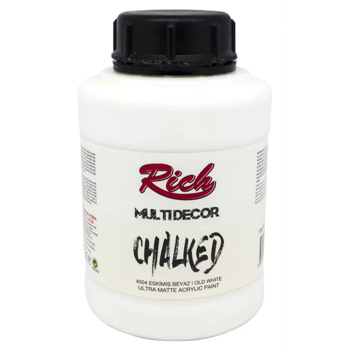 Rich Multi Decor Chalked Akrilik Boya 1750 gr. 4504 ESKİMİŞ BEYAZ