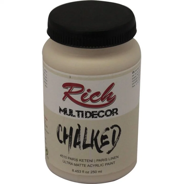 Rich Multi Decor Chalked Akrilik Boya 250 cc. 4510 PARİS KETENİ