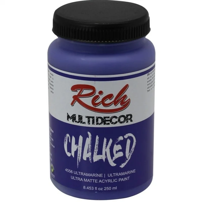 Rich Multi Decor Chalked Akrilik Boya 250 cc. 4556 ULTRAMARINE