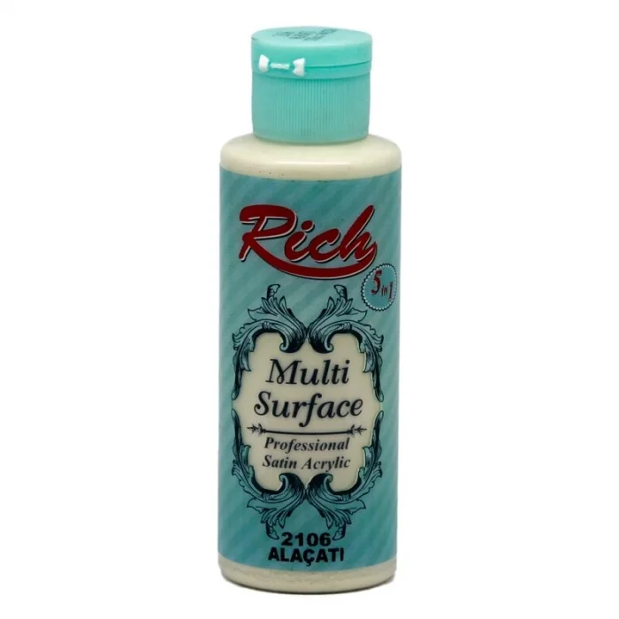 Rich Multi Surface Her Yüzey İçin Akrilik Boya 120 cc. 2106 ALAÇATI