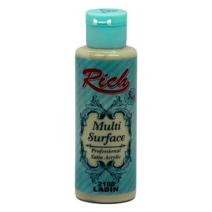 Rich Multi Surface Her Yüzey İçin Akrilik Boya 120 cc. 2108 LADİN