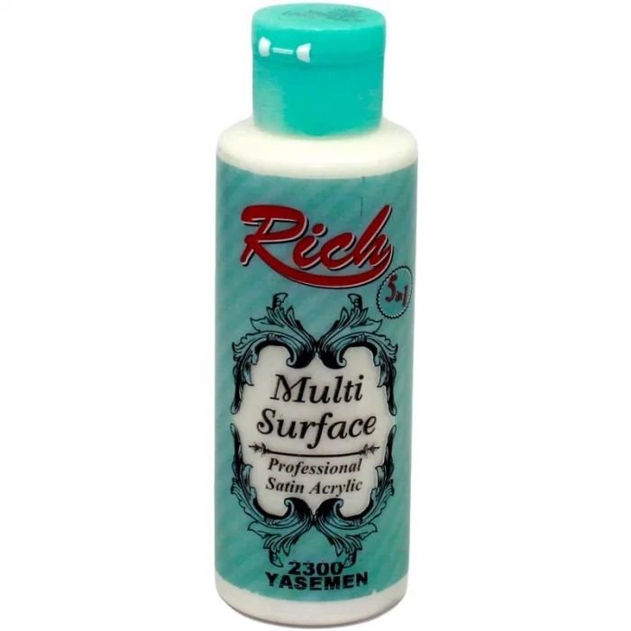 Rich Multi Surface Her Yüzey İçin Akrilik Boya 120 cc. 2300 YASEMEN
