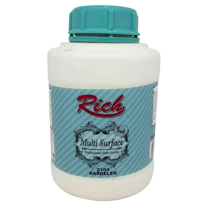 Rich Multi Surface Her Yüzey İçin Akrilik Boya 1750 gr. 2104 KARDELEN
