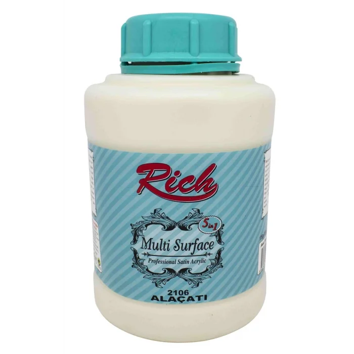 Rich Multi Surface Her Yüzey İçin Akrilik Boya 1750 gr. 2106 ALAÇATI