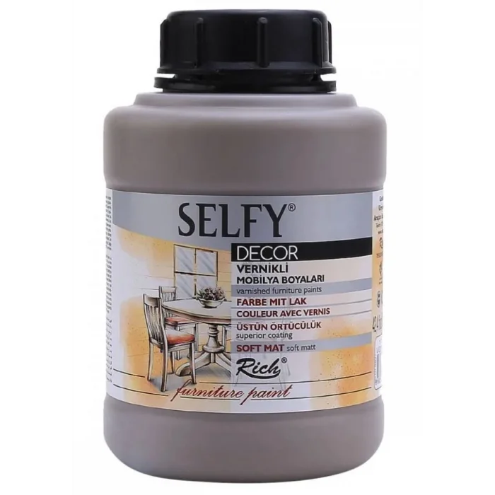 Rich Selfy Decor Vernikli Boya 1250 cc 12850 VİZON