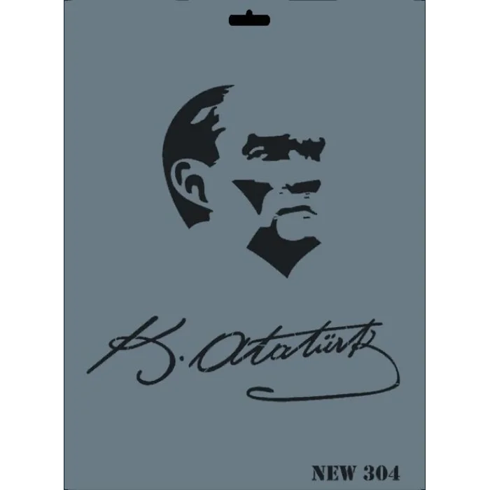 Rich Stencil Boyama Şablonu 25x35 cm. NEW-304