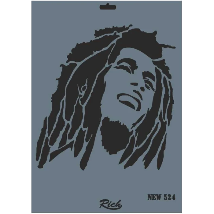 Rich Stencil Boyama Şablonu 25x35 cm. NEW-524