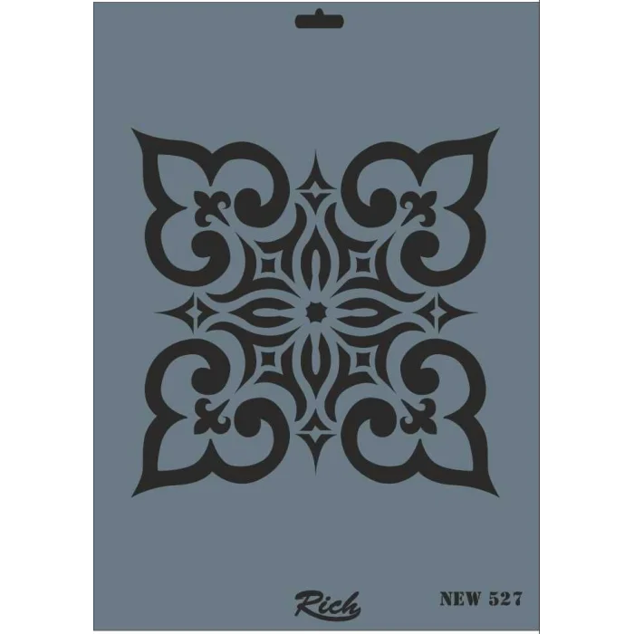 Rich Stencil Boyama Şablonu 25x35 cm. NEW-527