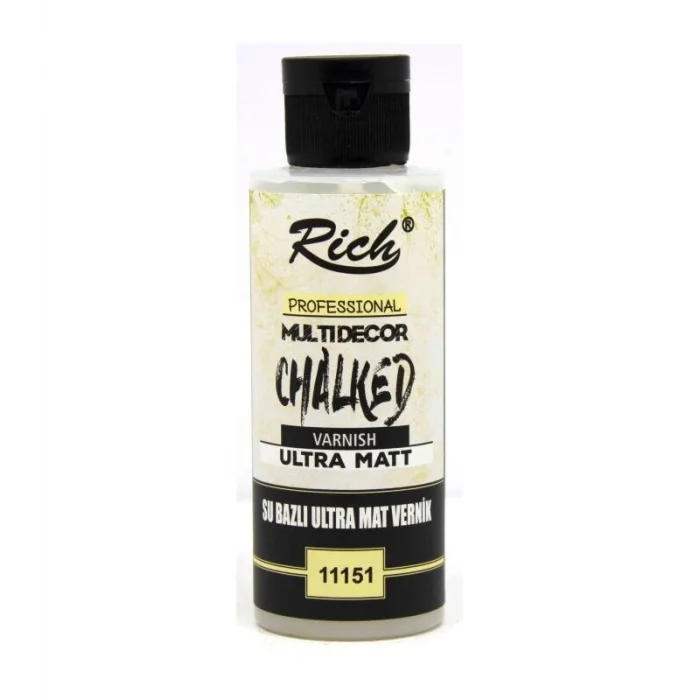 Rich Ultra Mat Chalked Su Bazlı Vernik 120 cc.