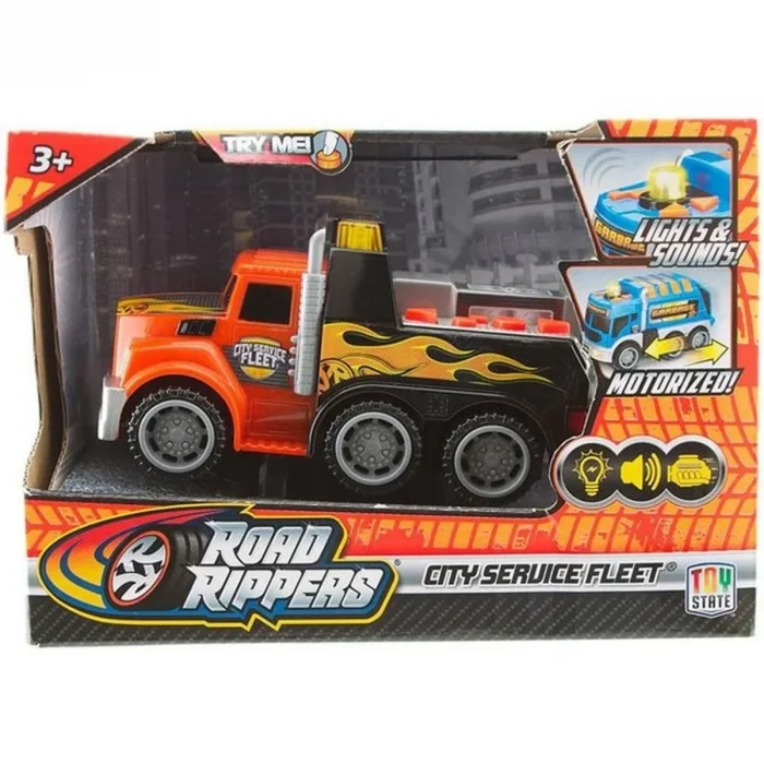 Road Rippers Sürpriz Sesli Işıklı Haraketli Mini Hizmet Araçı