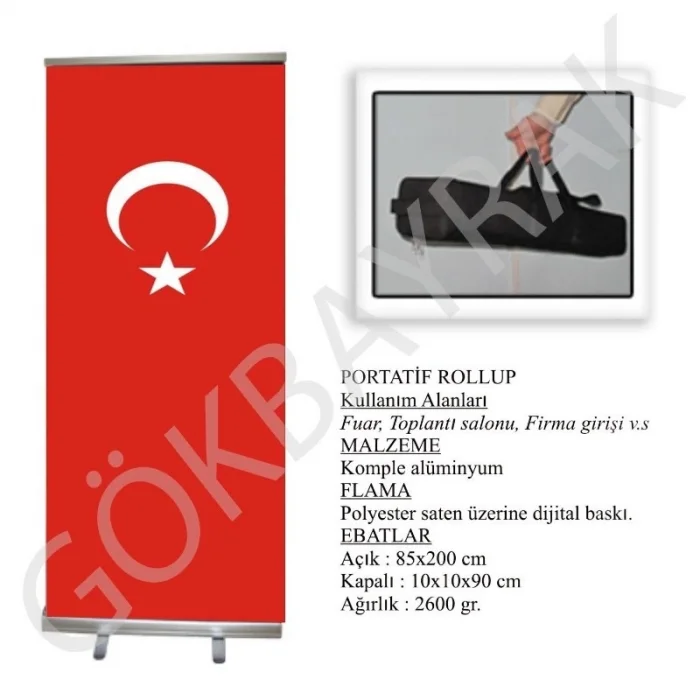 Roll-Up Banner Stand