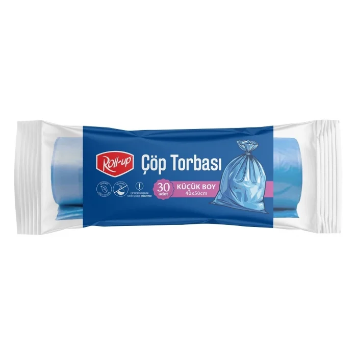 Roll-up Çöp Torbası Küçük Boy 40*50 cm 30 Adet