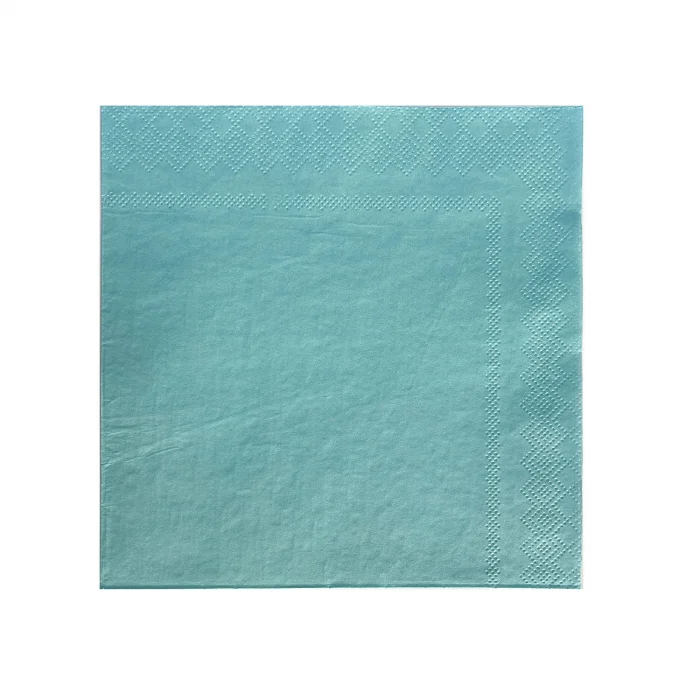 Roll-Up Kağıt Peçete Açık Mavi 33 * 33 cm 20 Adet