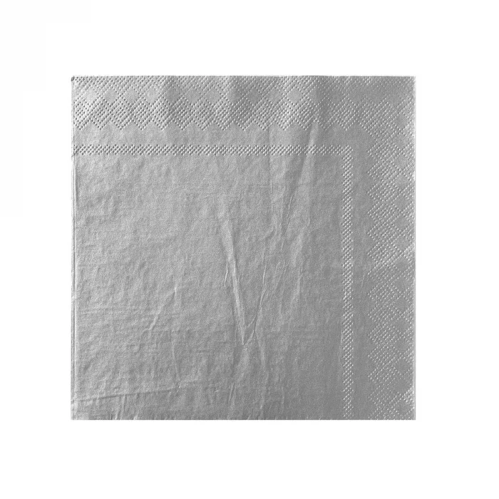 Roll-Up Kağıt Peçete Gri 33 * 33 cm 20 Adet