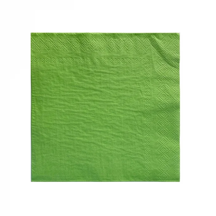 Roll-Up Kağıt Peçete Yeşil 33 * 33 cm 20 Adet