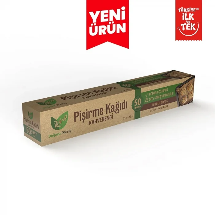 Roll-up Kahverengi Pişirme Kağıdı 37cm x 50 m