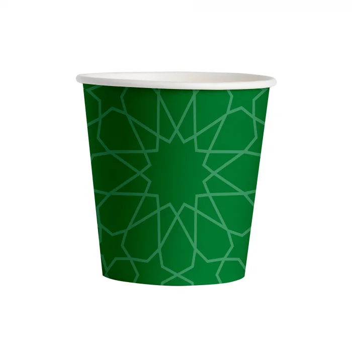 Roll-Up Karton Bardak 7 oz Renkli 50 Adet