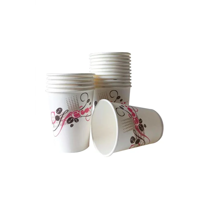 Roll-Up Karton Bardak 8oz 50 Adet