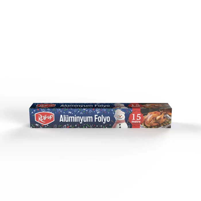 Roll-Up Kış Temalı Alüminyum Folyo 30cm x 15m 10mic 1 Adet