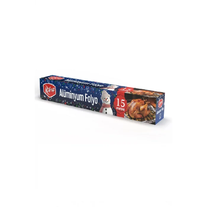 Roll-Up Kış Temalı Alüminyum Folyo 30cm x 15m 10mic 1 Adet