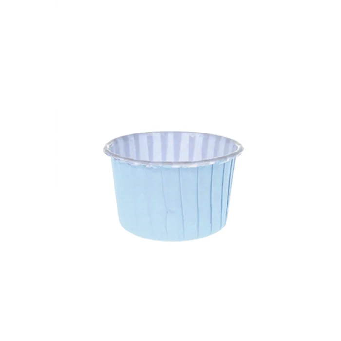 Roll-up Muffin Kek Kapsülü Açık Mavi 50 Adet