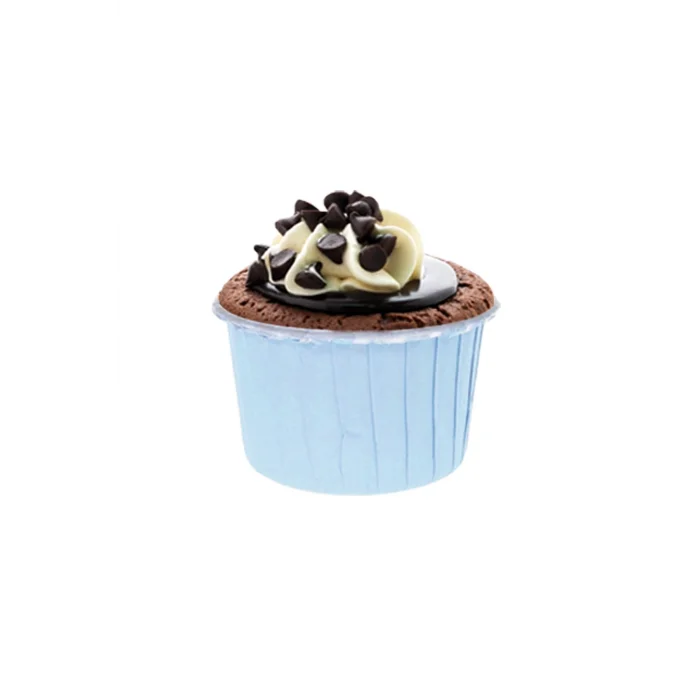 Roll-up Muffin Kek Kapsülü Açık Mavi 50 Adet