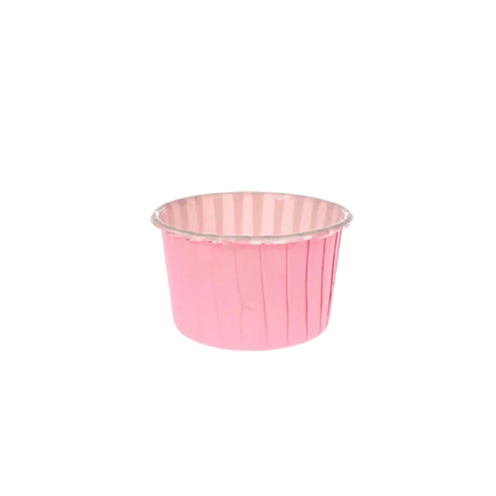 Roll-up Muffin Kek Kapsülü Açık Pembe 50 Adet