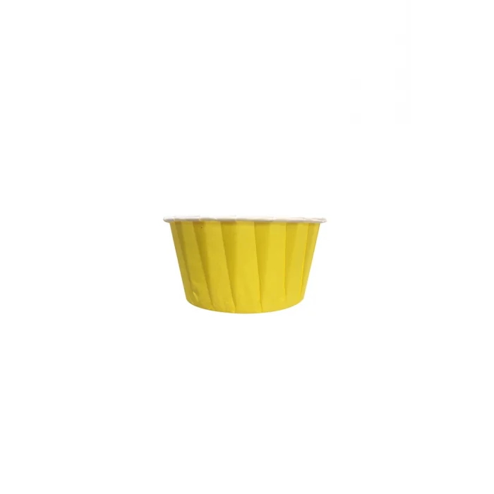 Roll-up Muffin Kek Kapsülü Sarı 50 Adet