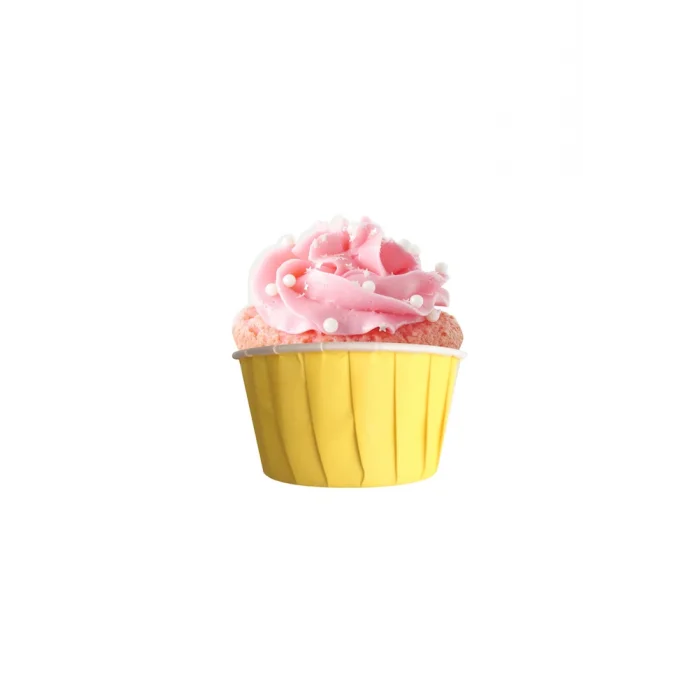 Roll-up Muffin Kek Kapsülü Sarı 50 Adet