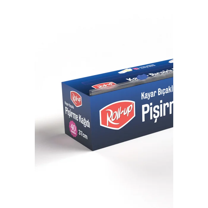 Roll-Up Pişirme Kağıdı Kayar Bıçaklı 37 cm x 40 m
