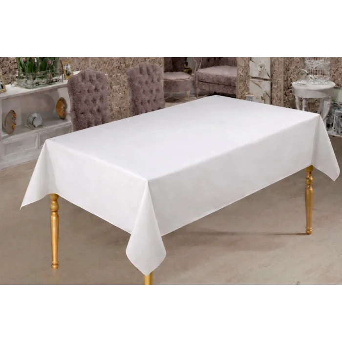 Roll-Up Rulo Kağıt Masa Örtüsü Beyaz 100 * 150 cm 16 Yaprak 1 Rulo