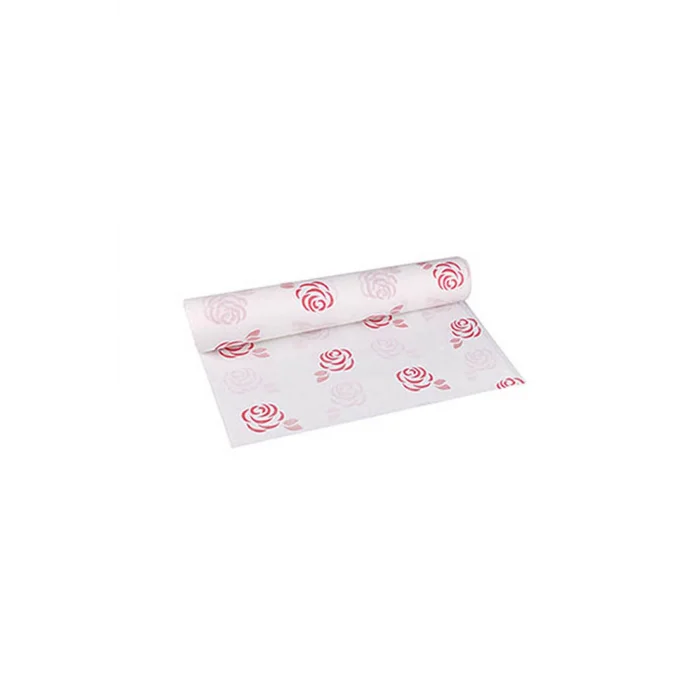 Roll-Up Rulo Kağıt Masa Örtüsü Çiçek Desenli 100 * 150 cm 16 Yaprak 1 Rulo
