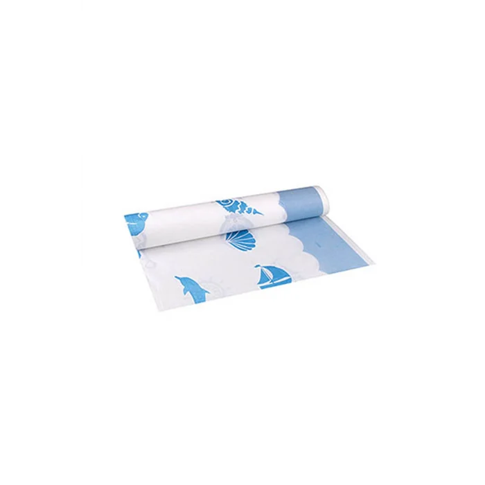 Roll-Up Rulo Kağıt Masa Örtüsü Marin Desenli 100 * 150 cm 16 Yaprak 1 Rulo