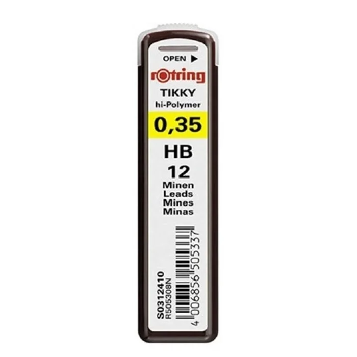 Rotring Tikky Hi-Polymer Kurşun Kalem Ucu 0.3 / 0.35 mm (HB)