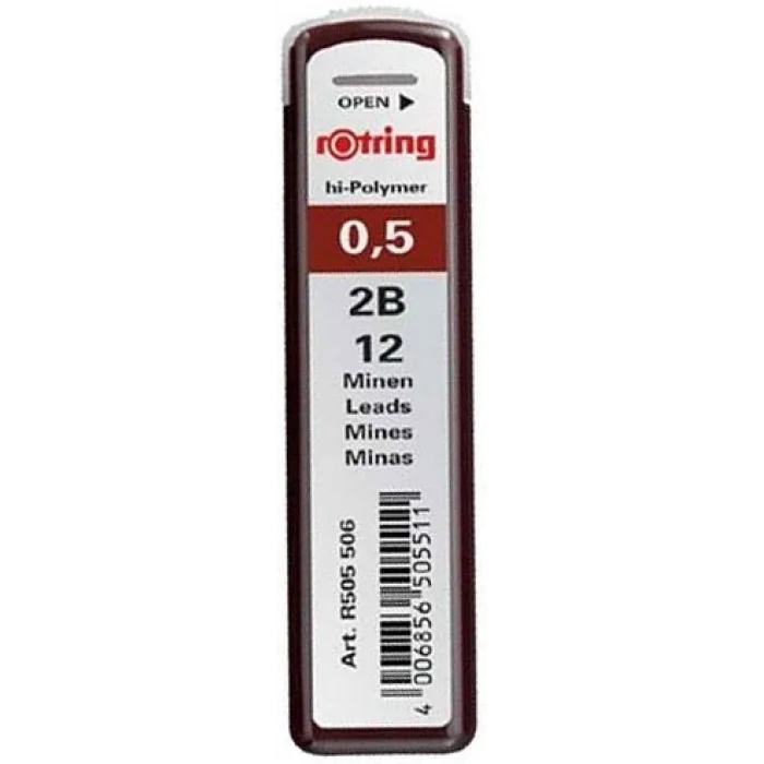 Rotring Tikky Hi-Polymer Kurşun Kalem Ucu 0.5 mm (2B)