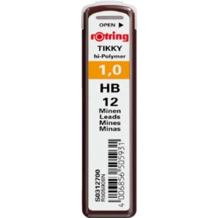 Rotring Tikky Hi-Polymer Kurşun Kalem Ucu 0.9 / 1.0 mm (HB)