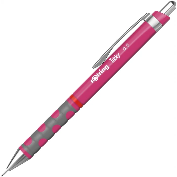 Rotring Tikky Versatil Kalem 0.5 mm Ahududu Pembe