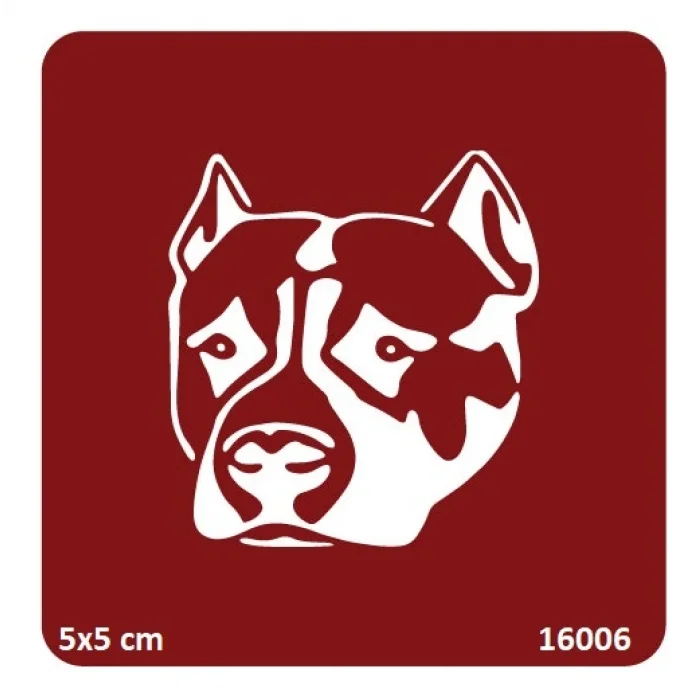 Sadık Köpek Geçici Dövme Şablonu