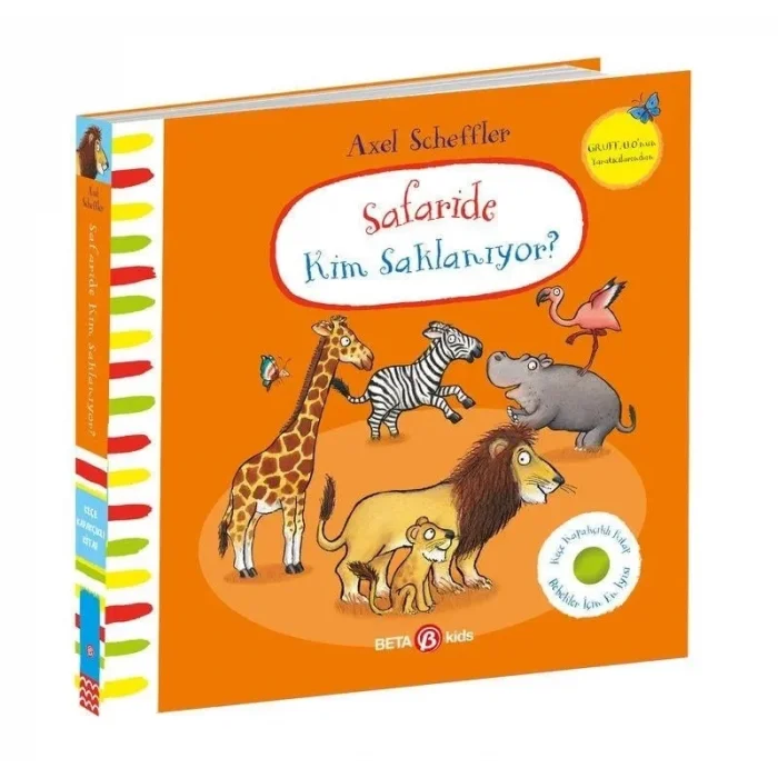 Safaride Kim Saklanıyor? (Keçe Kapaklı kitap)