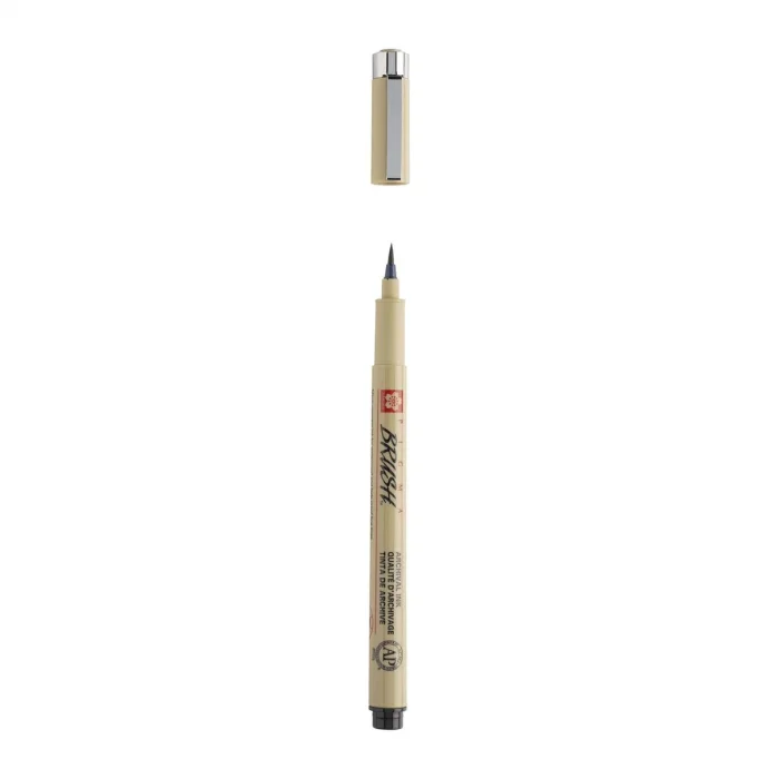 Sakura Pigma Brush Pen Fırça Uçlu Çizim Kalemi BLACK (SİYAH)