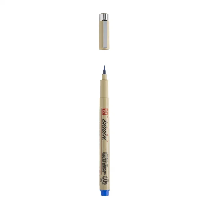 Sakura Pigma Brush Pen Fırça Uçlu Çizim Kalemi BLUE (MAVİ)