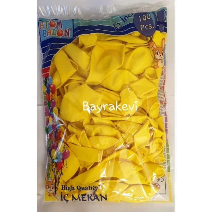 Sarı  Balon (100lü)