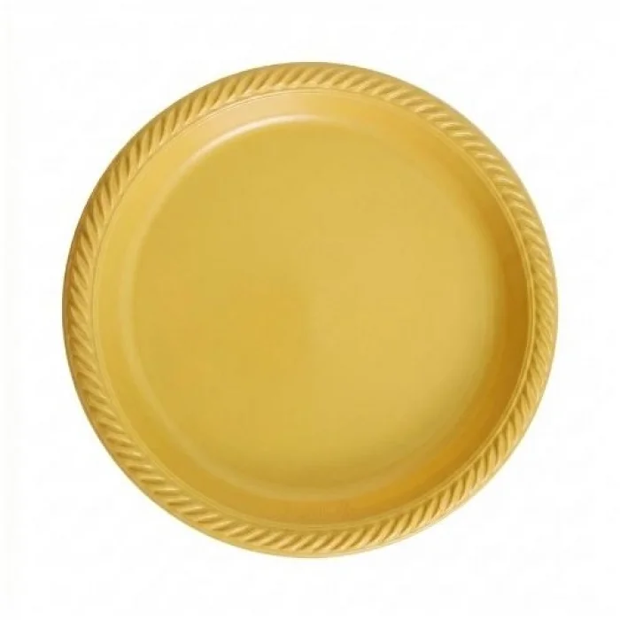 Sarı Plastik Tabak