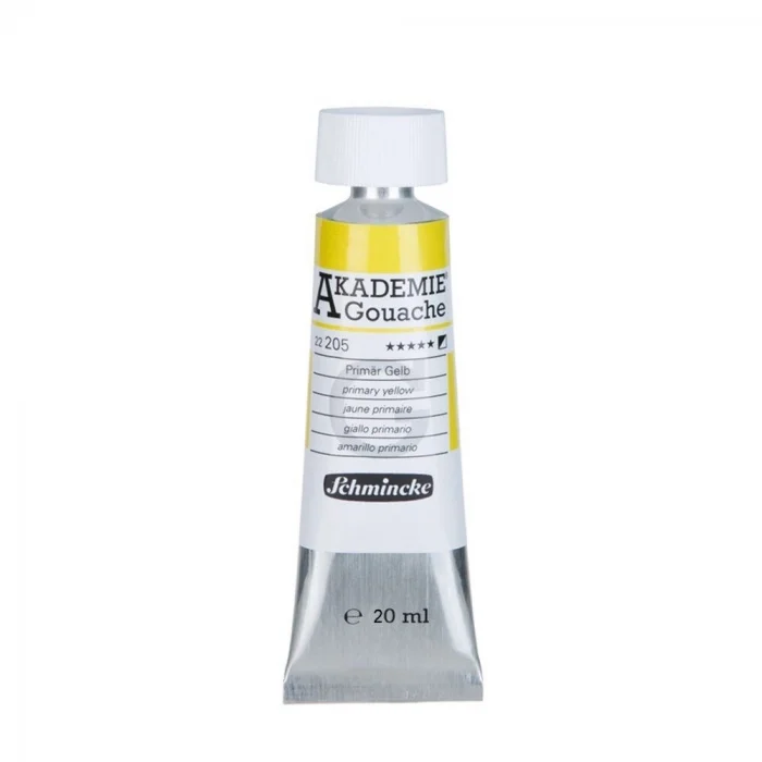 Schmincke Akademie Guaj Boya 20 ml. 205 Primary Yellow
