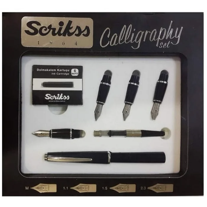 Scrikss Kaligrafi Seti Siyah